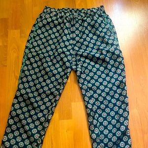J. Crew Silk Pants